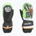 Level Animal children's ski gloves lime