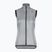 Women's cycling waistcoat Castelli Aria W silver gray