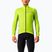 Men's cycling jacket Castelli Squadra Stretch electric lime/dark gray