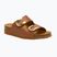 Women's flip-flops Scholl Montery 2 Straps Ad Med cognac