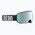 Ski goggles Neon Beam black/white/mirror acciaio
