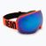 Ski goggles Neon Beam red/mirror acciaio