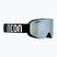 Ski goggles Neon Light black/white/mirror acciaio