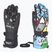 Children's snowboard gloves Level Junior pk rainbow