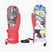 Children's ski gloves Level Junior Mitt red