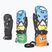Children's snowboard gloves Level Junior Mitt pk rainbow