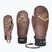 Women's ski gloves Level Ivory Mitt brown