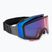 Ski goggles Neon Ice black/anthracite/mirror blue/amber