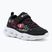 Children's shoes Champion Funfair Print G PS Low Cut new black/fluorescent pink/imperial light blue
