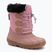 Children's snow boots BOATILUS Nippy 02 Sint. Leather pink
