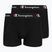 Boxers Champion U20001 2 black pairs