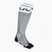 Men's ski socks UYN Ski One Merino grey melange/white