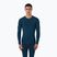 Men's thermal active sweatshirt UYN Evolutyon Biotech blue poseidon