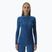 Women's thermal active sweatshirt UYN Elevation Biomorph LS Turtle Neck blue atoll