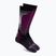 Women's snowboard socks UYN Ski Snowboard black/purple