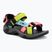 Children's sandals CMP Hamal lagoon/pink fluo/acido