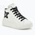 Geox Mikiroshi light ivory/black junior shoes