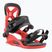 Children's snowboard bindings Union Cadet red