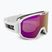 Bliz Rave matt white/brown pink ski goggles