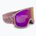Bliz Rave matt pink/brown pink ski goggles