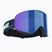 Bliz Flow matte blue/brown blue ski goggles