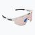 Bliz Matrix Small Nano Optics Nordic Light matt white/coral/orange blue sunglasses