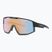 Bliz Fusion Small Nano Optics Nordic Light matt black/coral/orange blue sunglasses