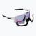 Bliz Fusion Small Nano Optics Nordic Light matt white/begonia/violet blue sunglasses