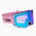 Ski goggles Bliz G001S matte pink/neon violet/blue multi