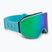 Ski goggles Bliz Flow matte turquoise/brown/green multi