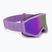 Children's ski goggles Bliz Liner Jr matte purple/brown/purple multi