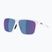 Bliz A001 matte white/grey blue multi sunglasses