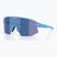 Bliz Breeze matte blue/grey blue mirror/pink sunglasses