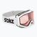 Children's ski goggles Bliz Liner Jr matte white/pink