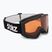 Children's ski goggles Bliz Liner Jr matte black/orange