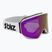 Ski goggles Bliz Flow matte white/smoke/pink