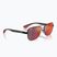 Sunglasses Ray-Ban Rb8336M Scuderia matt black/dark grey mirror blue/red