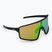 Bliz P001 matte black/brown green multi sunglasses