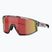 Sunglasses Bliz Vision transparent dark grey/brown red multi
