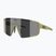 Sunglasses Bliz P003 matte amber green/smoke silver mirror