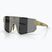 Sunglasses Bliz P005 matte amber green/smoke silver mirror