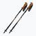 Fizan Tierra grey/coral trekking poles