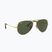 Sunglasses Ray-Ban Aviator Metal II gold arista/green g-15