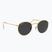 Sunglasses Ray-Ban Round Metal gold/black polarized