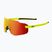 Koo Supernova yellow fluo/red mirror sunglasses