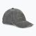 Men's Aeronautica Militare Pigment Treated jet black baseball cap