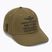 Men's baseball cap Aeronautica Militare 252HA1223UCT03299 dark olive