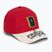 Men's baseball cap Aeronautica Militare HA1246UCT02 tango red/cream white