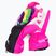 Level Lucky Mitt children's ski glove pink 4146