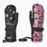 Children's snowboard gloves Level Junior Mitt hot pink